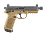 FNH Fnx-45 Tact 45acp Blk/fde 15+1 Free 10 Month Layaway - 1 of 1
