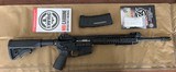 LWRC M6-IC Enhanced 5.56 Piston Rifle Unfired Rare Non Fluted BBL - 1 of 10