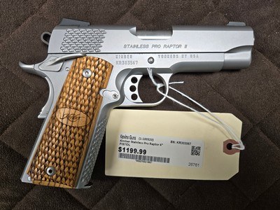 KIMBER STAINLESS PRO RAPTOR II - Image 1 of 6
