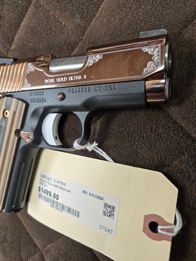 KIMBER ROSE GOLD ULTRA II 45ACP - Image 5 of 6