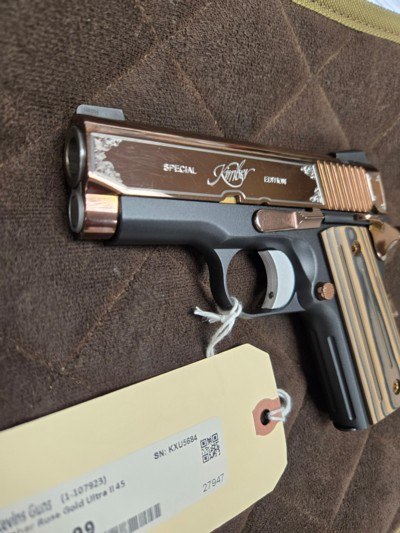KIMBER ROSE GOLD ULTRA II 45ACP - Image 6 of 6