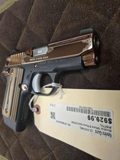 KIMBER MICRO 9 ROSE GOLD 9MM - Image 5 of 6