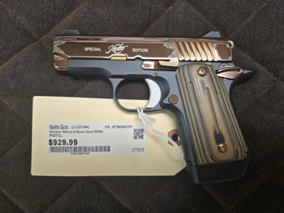 KIMBER MICRO 9 ROSE GOLD 9MM - Image 2 of 6