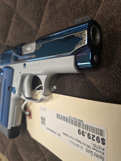 KIMBER MICRO 9 SAPPHIRE 9MM - Image 5 of 6