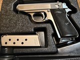 Walther PPK/S Stainless Steel 380-New/Unfired - 1 of 4