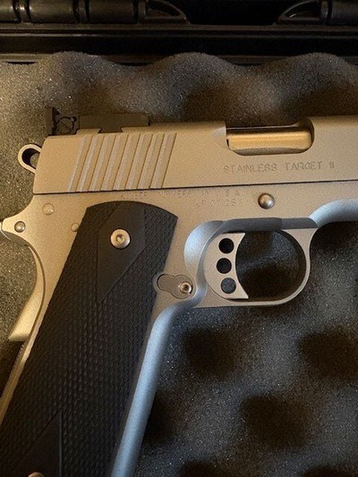 Kimber Match Target II Stainless Steel New/Unfired in Rare 38 - Image 5 of 5