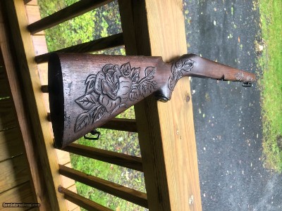 Winchester 88 Custom Pre 64 Cloverleaf Tang Stock