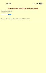 Winchester 88 Post 64 Red W .243 Excellent - 18 of 18