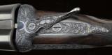 Amazing J Purdey & Sons 12-bore Heavy Game Gun with Chiselled American Game Bird Engraving 2 Barrel Sets and Case - 3 of 8