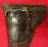MINTY 1943 ALL COLT 1911A1 U.S. PISTOL WITH 3 MAGS HOLSTER WEB BELT & POUCH - 14 of 15