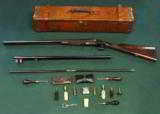Spectacular Purdey 20 Gauge 2 Barrel Set With Single Trigger, Case, Accessories - 1 of 20