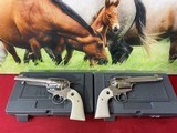 PAIR RVUGER BISLEY VAQUERO-45 COLT - 2 of 5