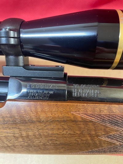 Howa Webley Scott Empire Rifle 30-06 Springfield 22
