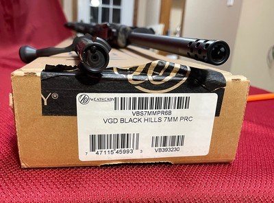 WEATHERBY VANGUARD BLACK HILLS- 7mm PRC-LNIB - Image 9 of 9