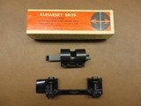 Kuharsky Brothers Adjustable Scope Mount With Bausch & Lomb Rings - 1 of 4