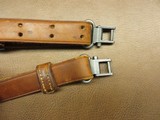 Winchester Pre-64 Deluxe Sling Swivels With Vintage Boyt Leather Sling - 1 of 5
