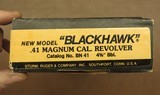 Ruger New Model Blackhawk Box - 2 of 4