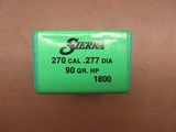 Sierra #1800 .277 Diameter 90 Gr. Hollow Point - 1 of 2