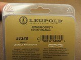 Leupold #54360 Scope Rings For CZ Model 527 - 2 of 2