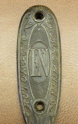 FN Browning Horn Butt Plate - 1 of 2