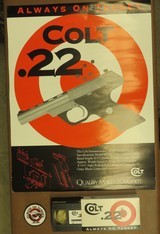 Colt .22 Introduction Poster Etc. - 1 of 2