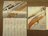 Ruger 1999 50th Anniversary Poster, Calender, & Firearms Catalog - 3 of 3