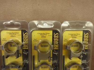 Burris Custom Steel Zee Rings