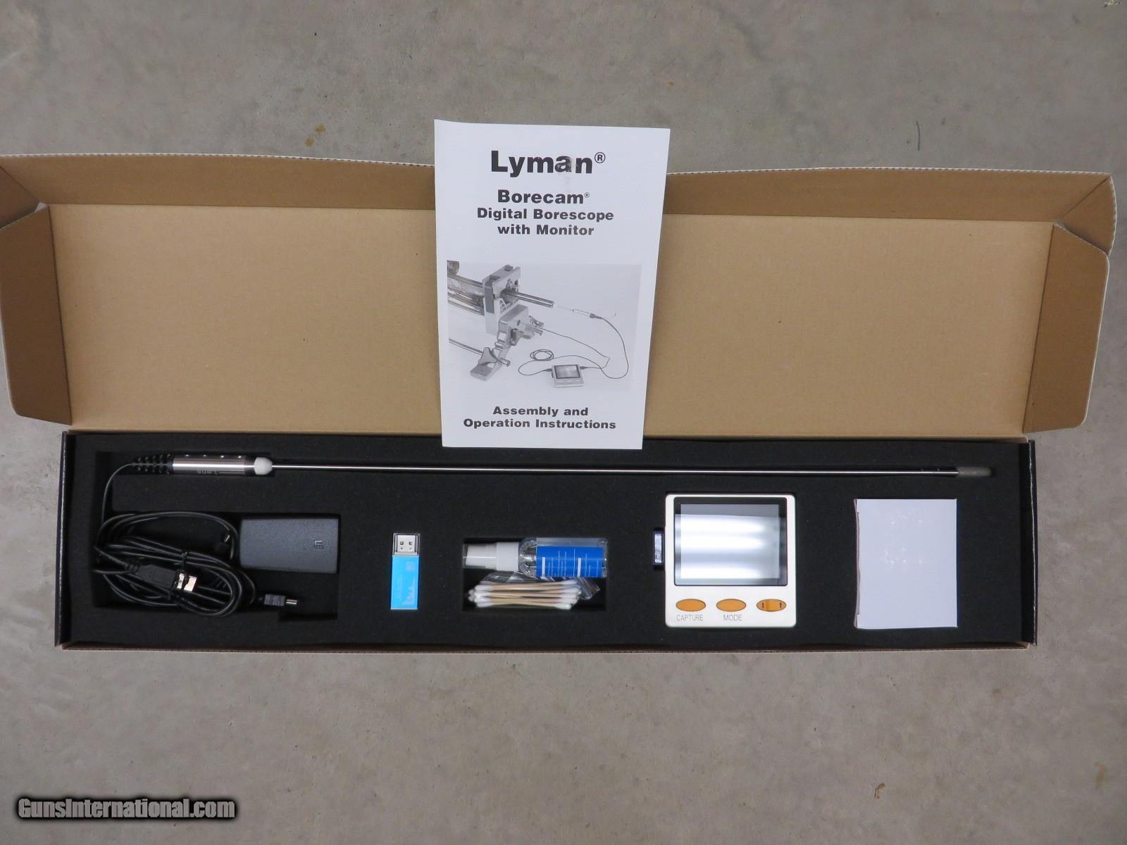 Lyman Borecam Digital Borescope With Monitor