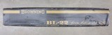 Browning BL-22 Box & Owners Manual - 1 of 4