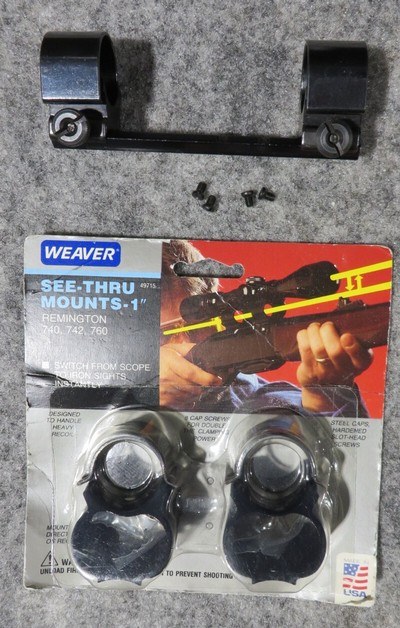 Scope Mounts For Remington Models 760, 740, & 742
