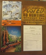 Weatherby Guide & Firearms Catalogs
