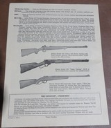 1956 Marlin Catalogs - 3 of 3