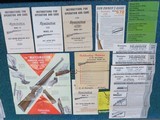 Remington Owners Manuals From The 1950's, 60's, & 70's