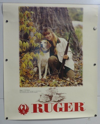 Ruger Introduction Poster For 77/22 Hornet