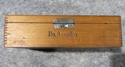 Vintage Wooden Cigar Box / Handgun Display Case - Image 3 of 5