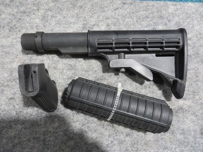AR-15 Stock, Handguard & Pistol Grip - Image 2 of 2