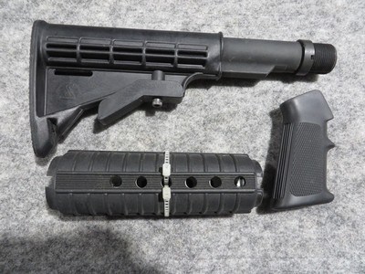 AR-15 Stock, Handguard & Pistol Grip - Image 1 of 2