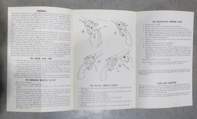 Ruger Hawkeye Single Shot Pistol Owners Manual - Image 2 of 3