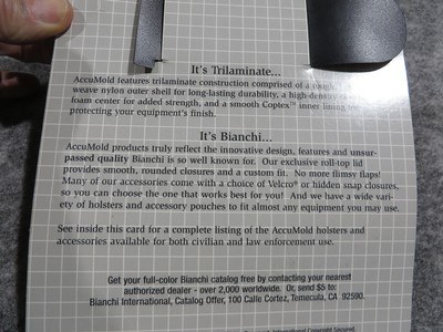 Bianchi AccuMold Holsters - Image 7 of 8