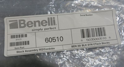 Benelli Cordoba 20 GA. ComforTech Stock & Forend - Image 6 of 6