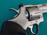 Colt Python 6" Stainless ANIB with Case and Sleeve .357 - 3 of 14