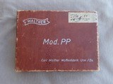 Walther model PP 7.65 mm circa 1940 wiith Box - 8 of 10