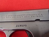 1935 Colt model 1903 in .380 ACPalt ref 1908 - 5 of 13