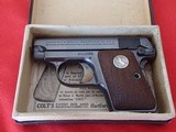 1936 Colt model 1908 .25 cal Automatic Pistol in Box - 1 of 12