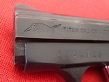 F.I.E. or FIE Titan .25 Pocket Pistol Blue Steel - 8 of 9