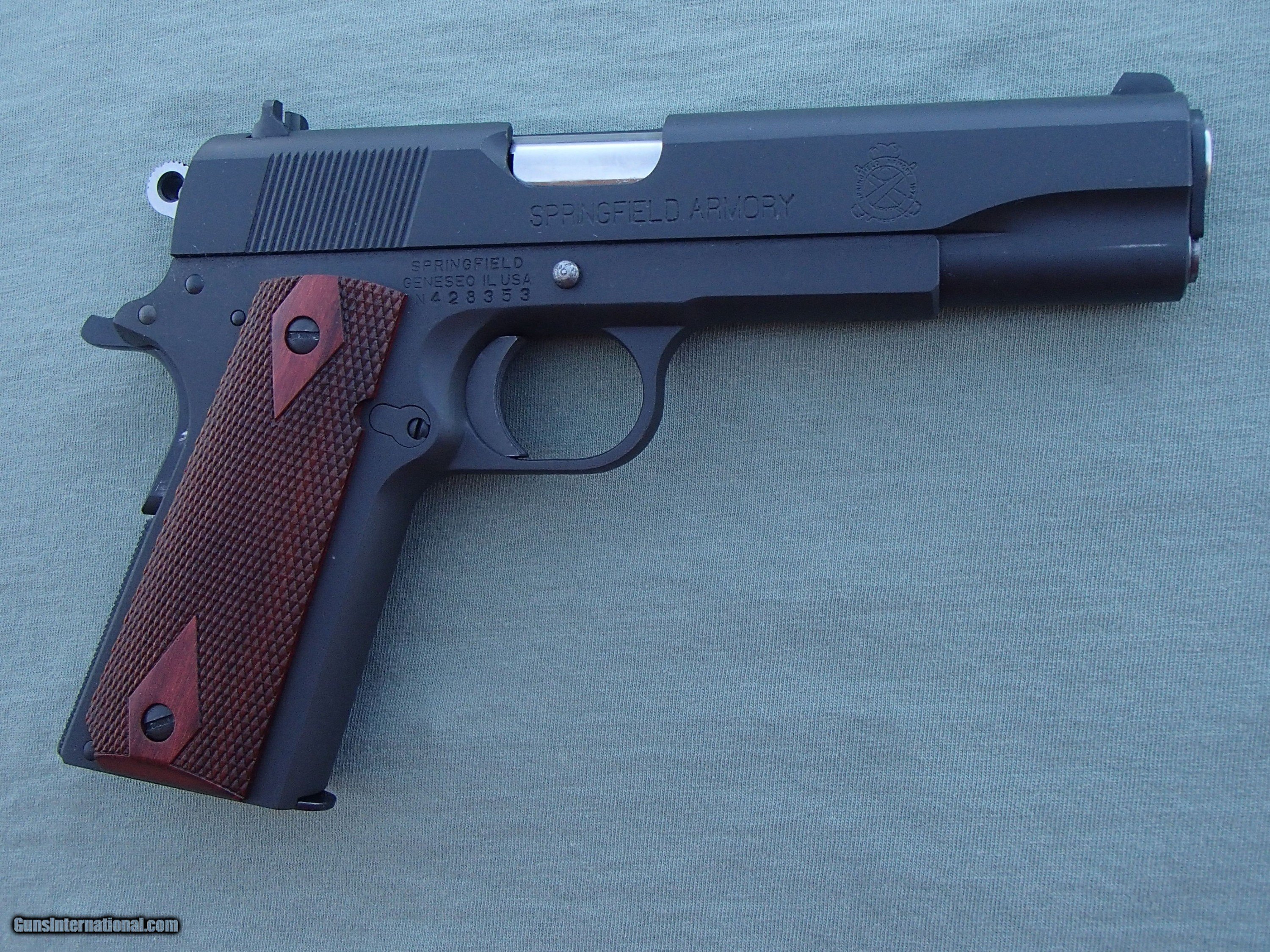 トイガン SPRINGFIELD ARMORY Springfield Armory Custom 1911-A1 Pistol in .38 Super | Rock