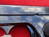 COLT 1908 first year 3 digit S/N full restoration with Letter OUTSTANDING .380 acp - 6 of 15