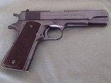 1939 Colt 1911 National Match .45acp all Original with Letter - 1 of 8