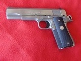 1993 COLT Government Super .38 Enhanced Stainless Steel