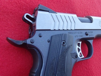 RUGER SR1911 Officers Compact 9mm EXCELLENT - Image 7 of 14